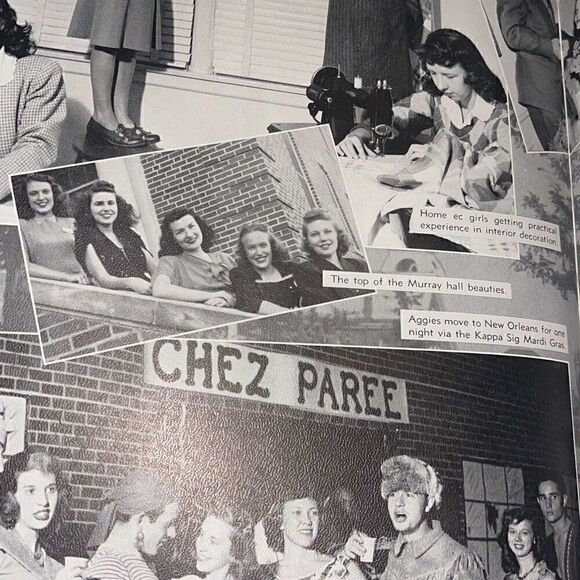 Vintage 1948 College Yearbook OKLAHOMA A&M College Redskins 1948 bonus* - Picture 10 of 15